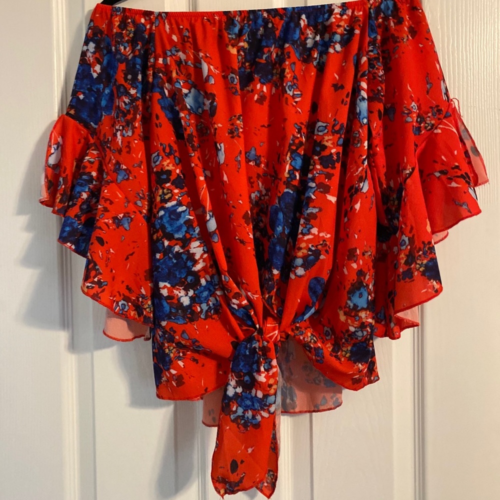 Flowy Off the Shoulder Blouse